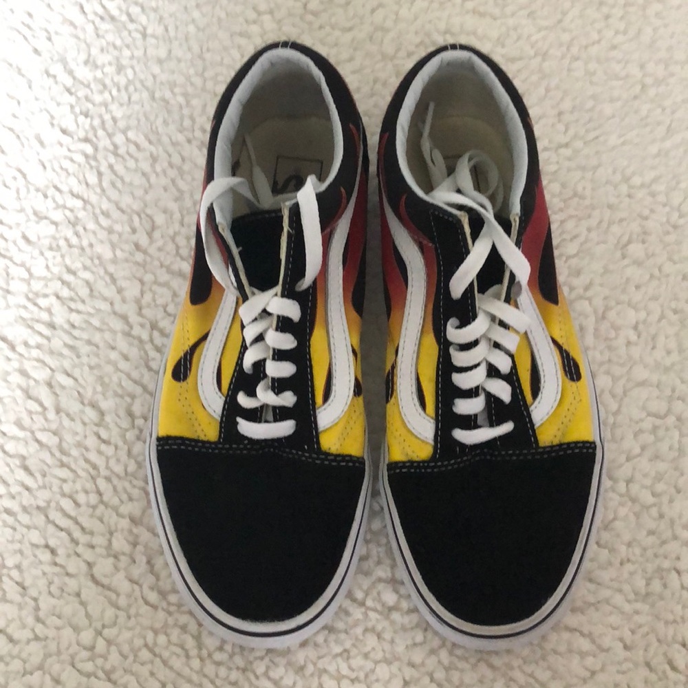 Flame Old Skool Vans